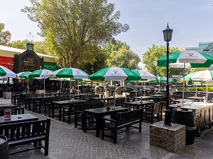 Best Places for Outdoor Drinking in Dubai, The Irish Village Dubai, Fogg's Dubai, Reform Social Grill Dubai, Ernst Biergarten Dubai, Garden on 8 Dubai, Lah Lah Dubai, McGettigan JLT Dubai, Ubk Dubai, The Duck Hook Dubai, The Crafty Fox Gastropub & Sports Bar